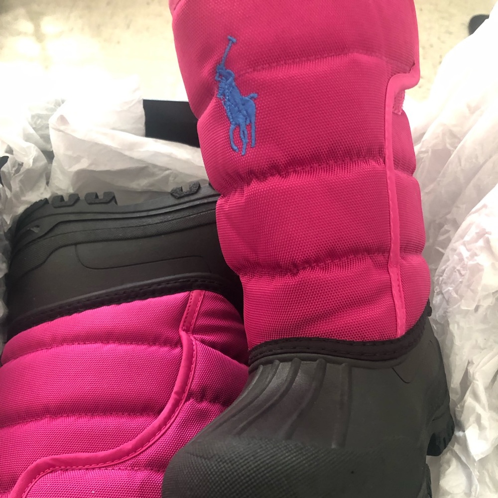 Polo lil girl boots